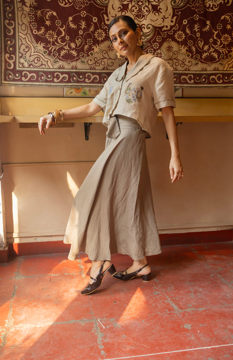 Leopold Crop Shirt