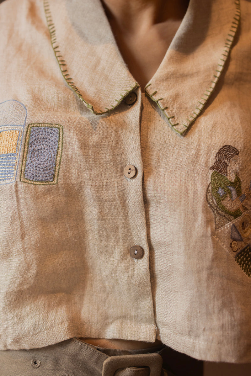 Leopold Crop Shirt